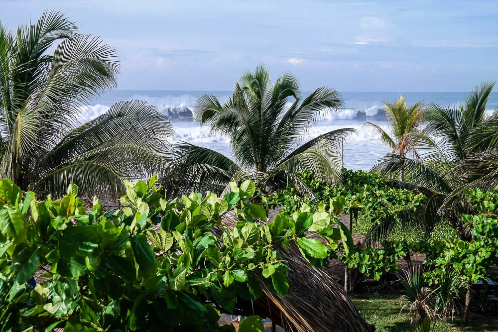 waves on offer at the surf camp