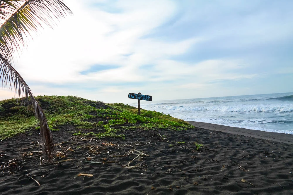 neighbouring plot of land for sale - you too can share in this surfing paradise!