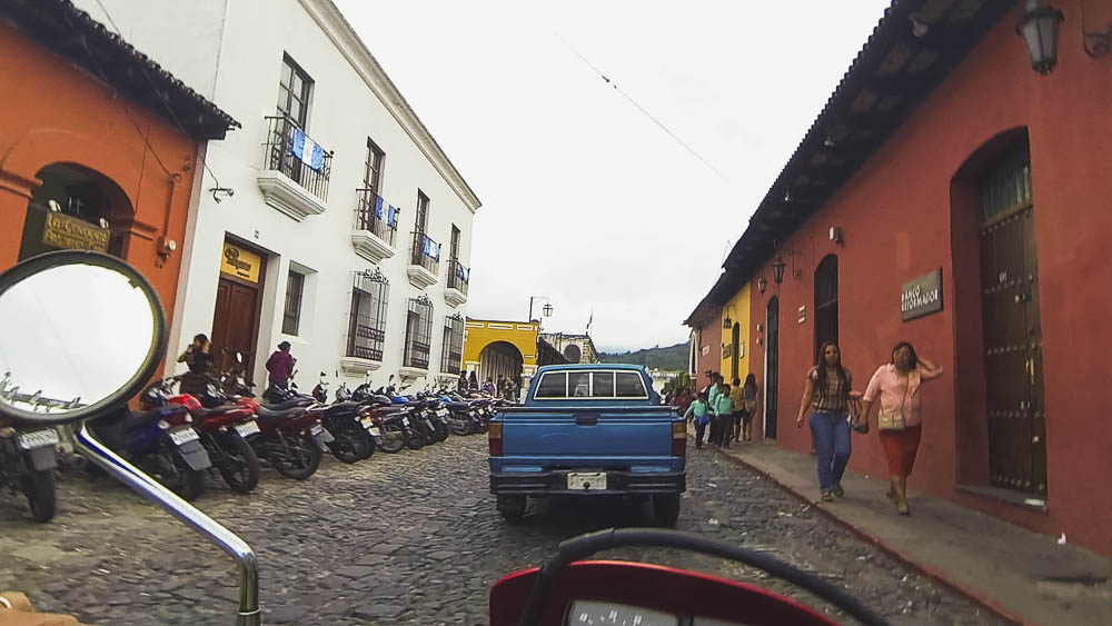 bikes and scooters are a very popular, and inexpensive, mode of transport for both locals and visitors across Guatemala