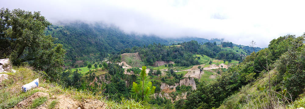back down the mountains