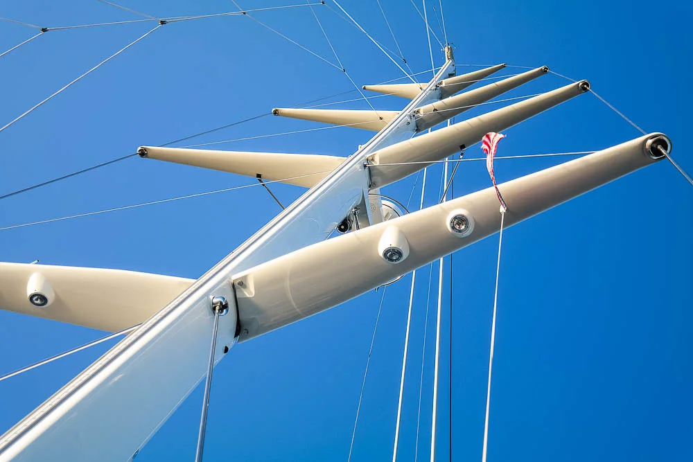 Aventura's 44m air draft