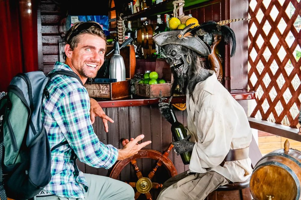 interesting characters at the Kraken restaurant&nbsp;
