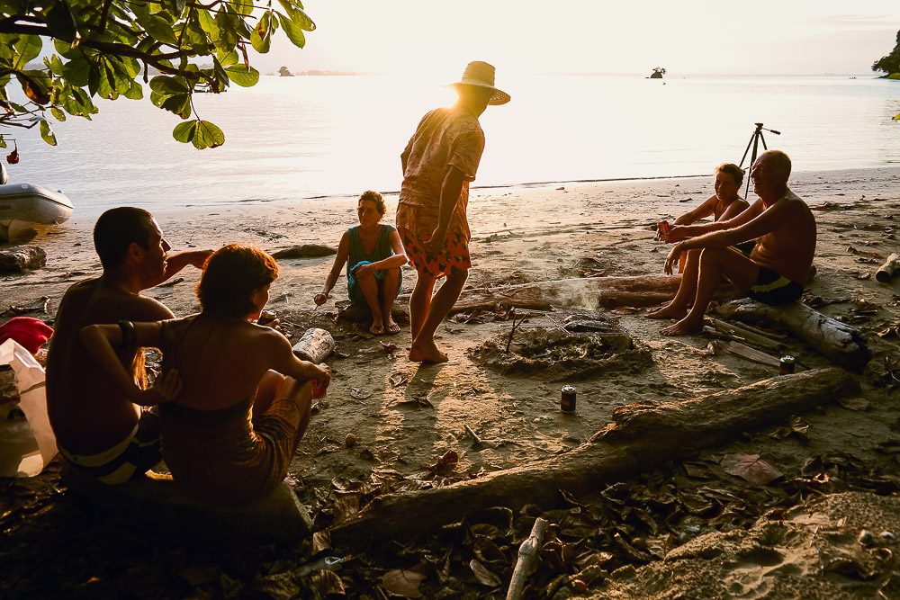 Portugal, Brazil, South Africa and France brought together by a beach barbecue in Panama