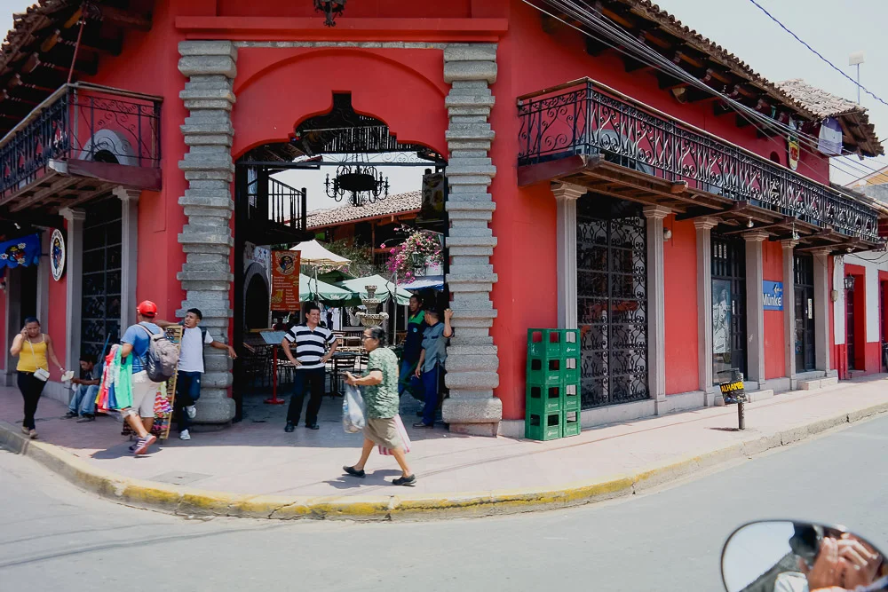 Grenada: popular spot for locals and budget tourists to have beer and food in the evenings