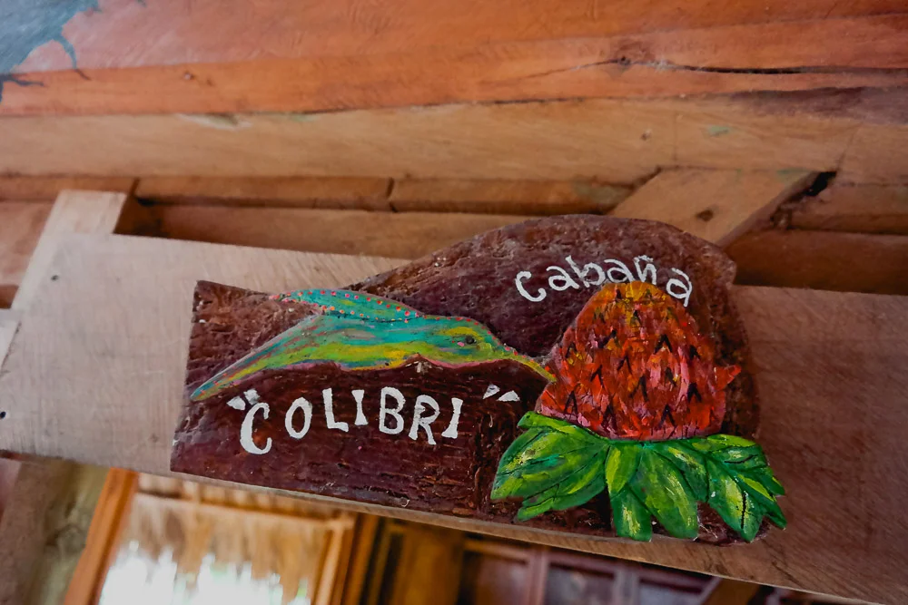 our private cabana at El Zopilote