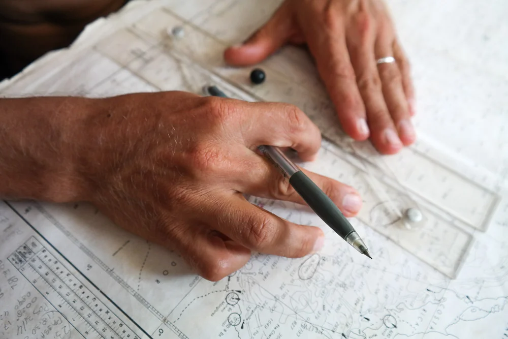 plotting our progress the old fashioned way