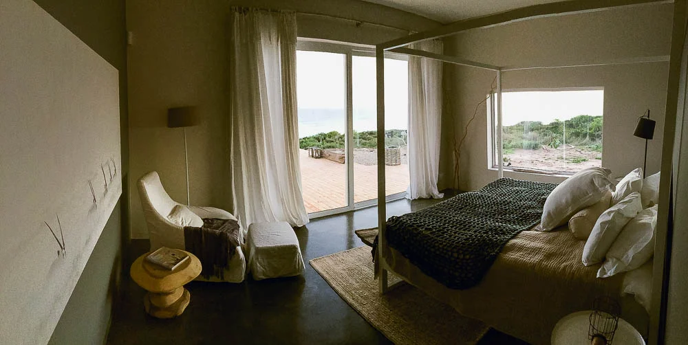 our gorgeous room in the guest wing of the house