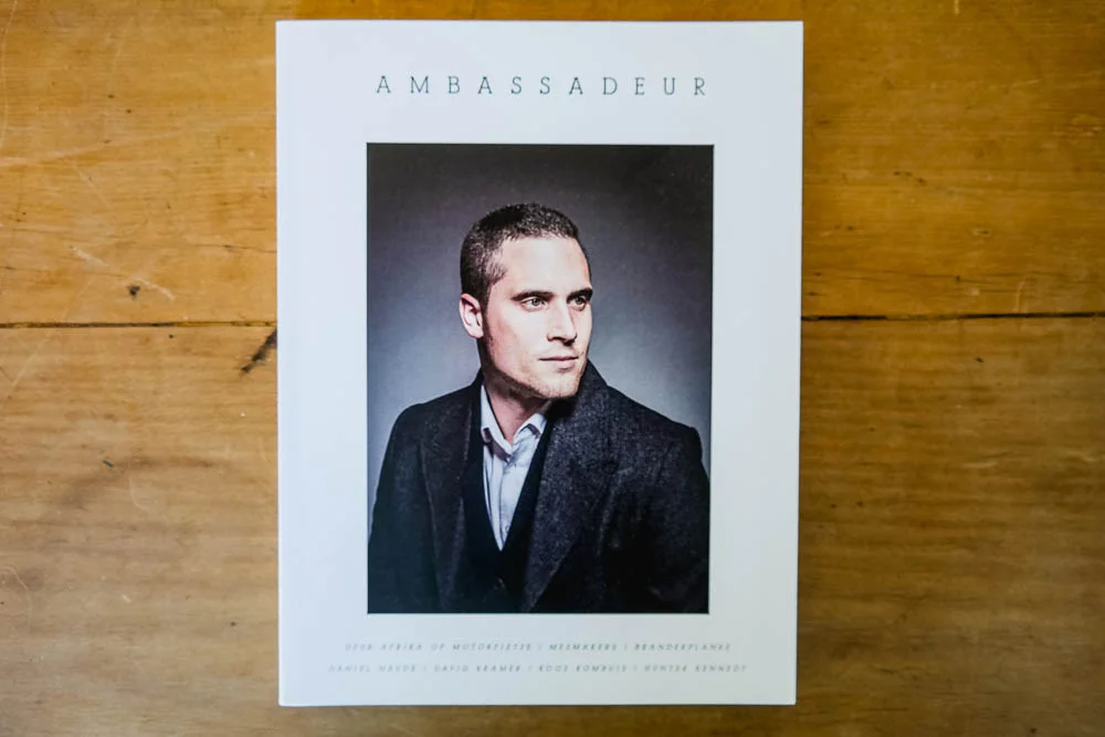 Our very own copy, with Daniel on the cover!