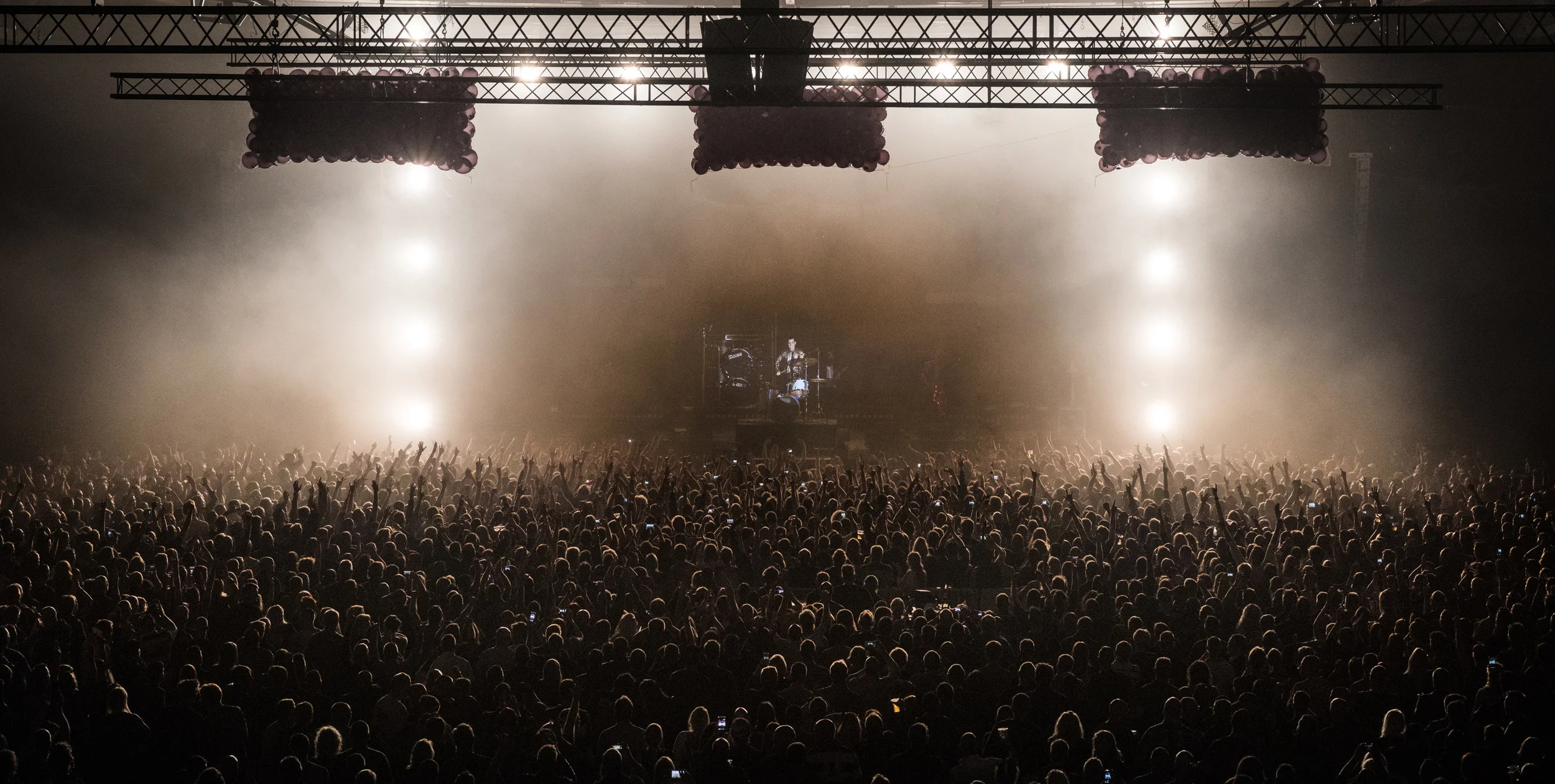 Crowd at concert