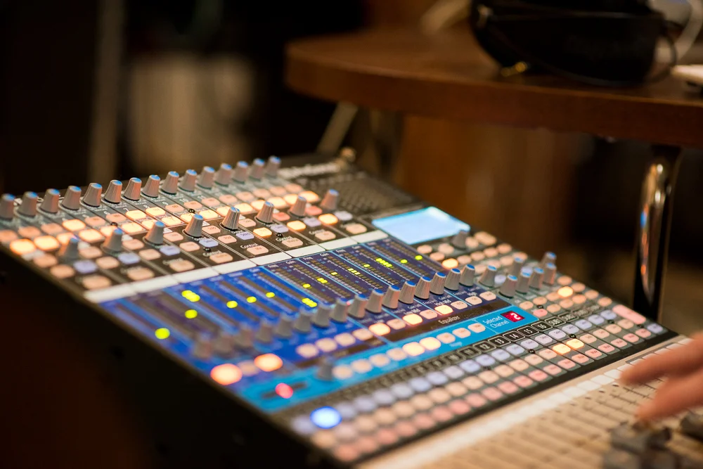 I studiet med Stephanie Maria