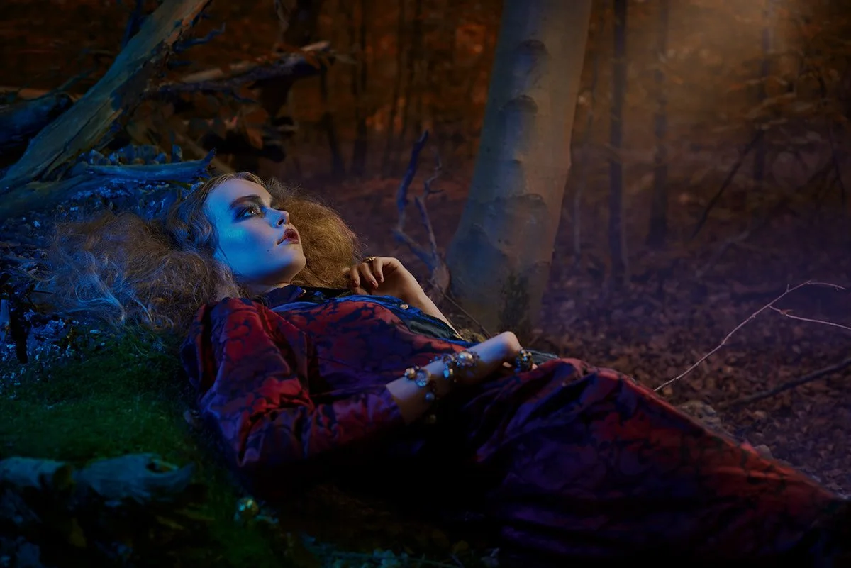 Photo and retouching: Fairy in the woods