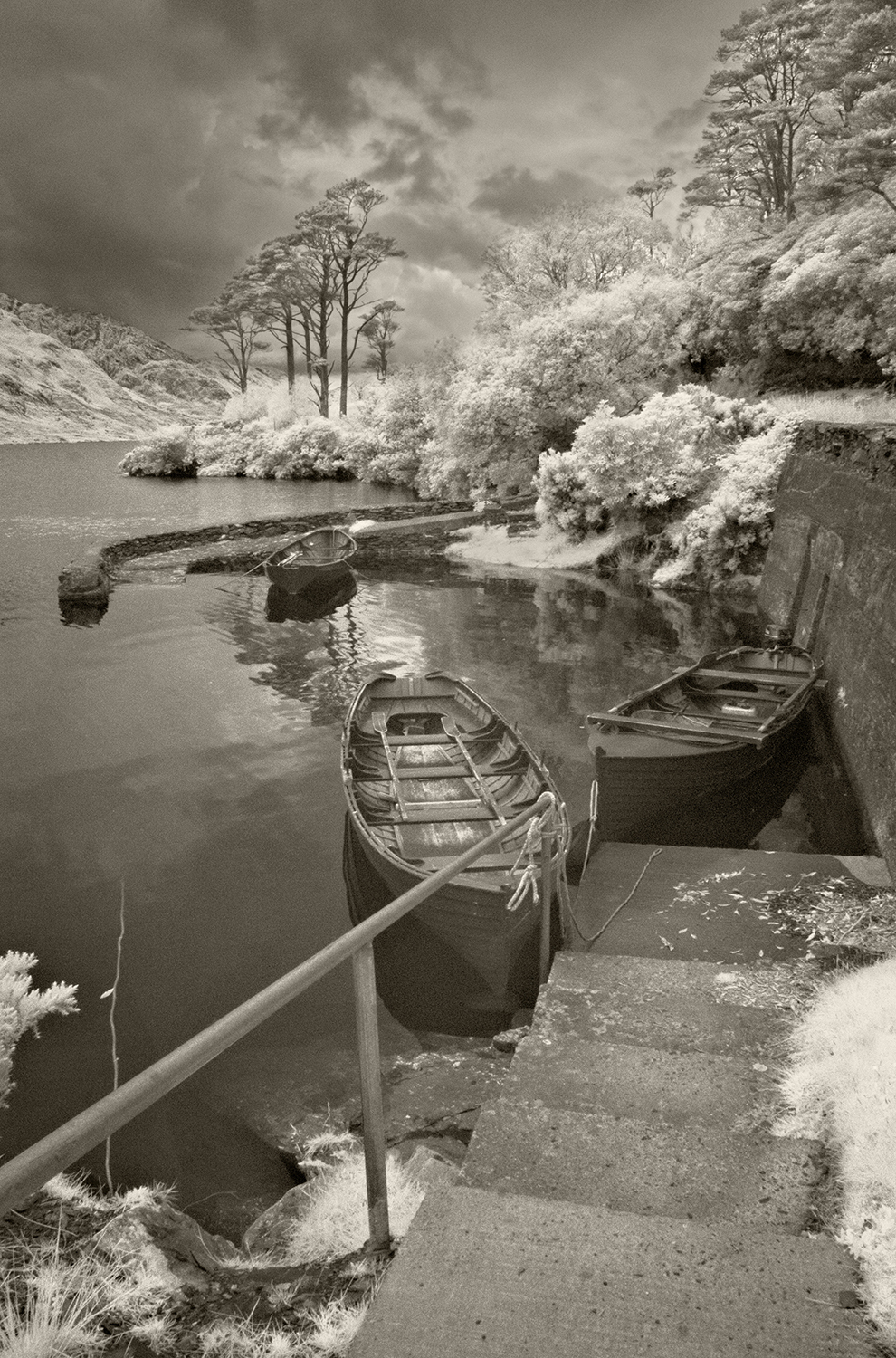 Boats at Dhu Lough