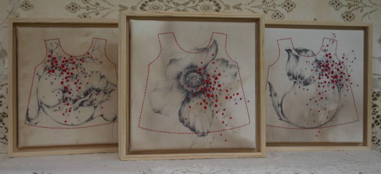 Mercy, Grace, Love (left to right) ©ErinDaniels 