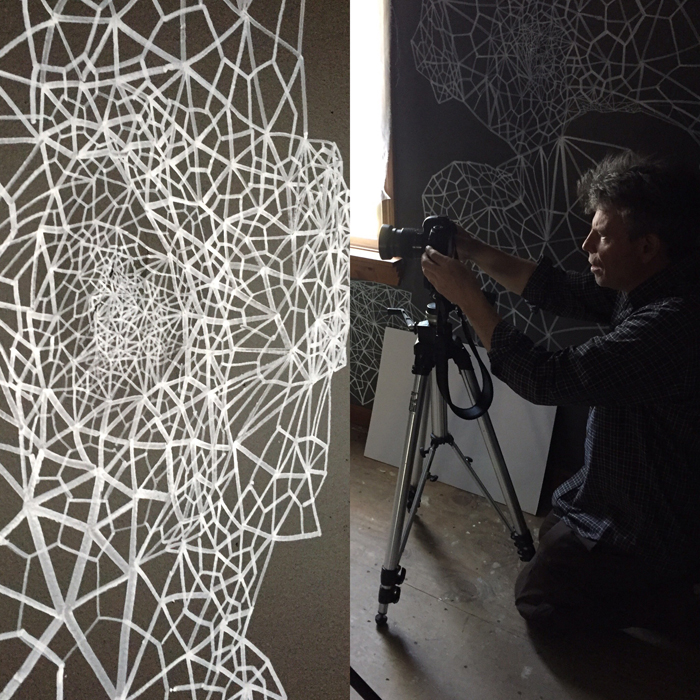 Steve Wagner, photographing my space.