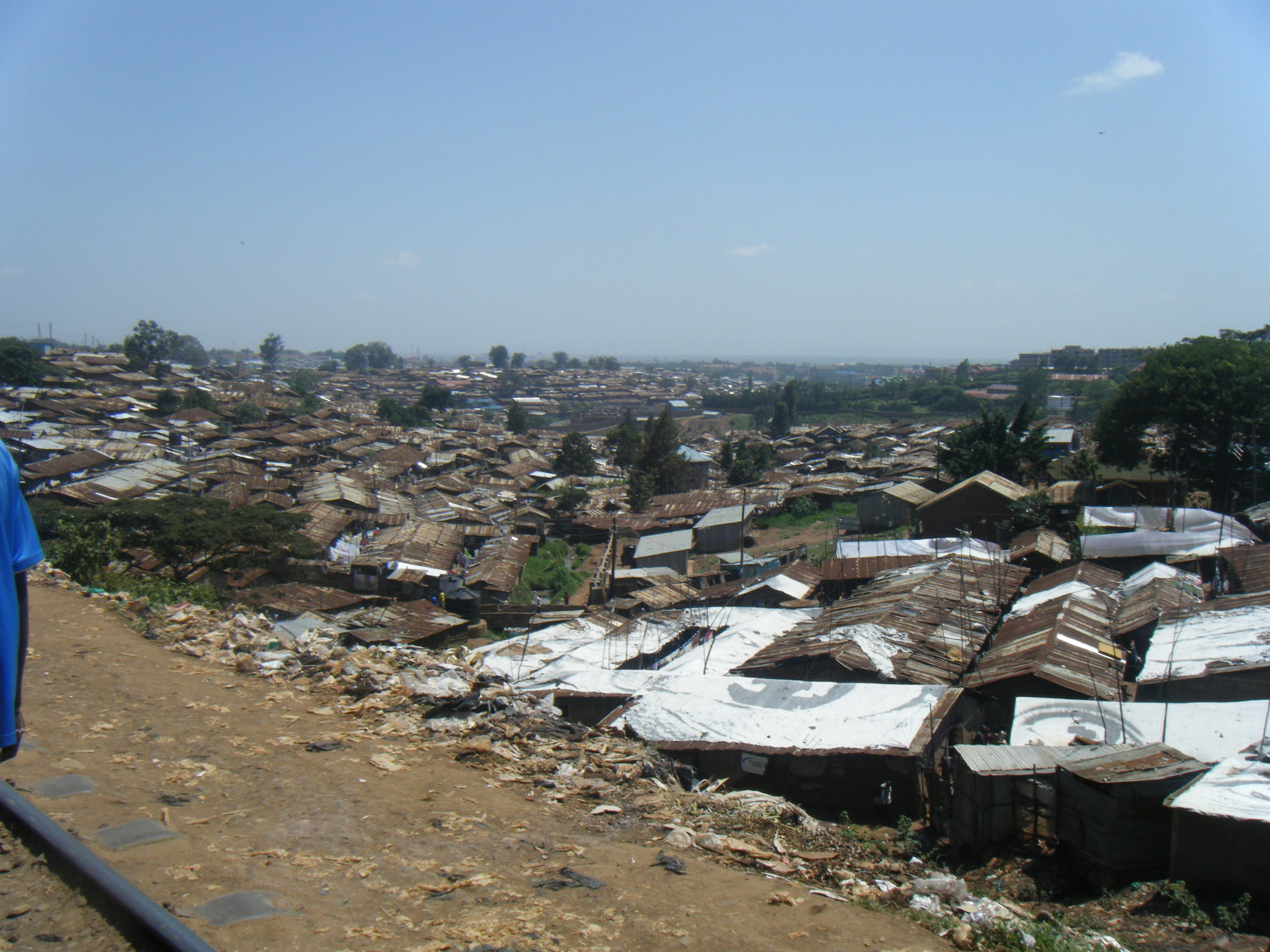 Kibera Slum - The Largest Urban Slum in Africa.