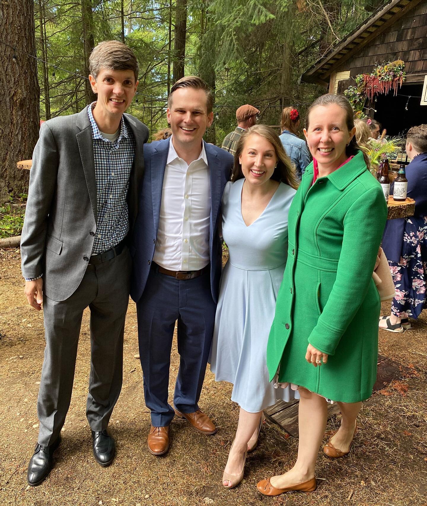Catching up with some wonderful friends at Andy and Melissa&rsquo;s wedding &ndash; which they hosted at their beautiful homestead, Hidden Penny Farm!