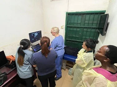 Dr Janice Ash-Miles training medical staff 