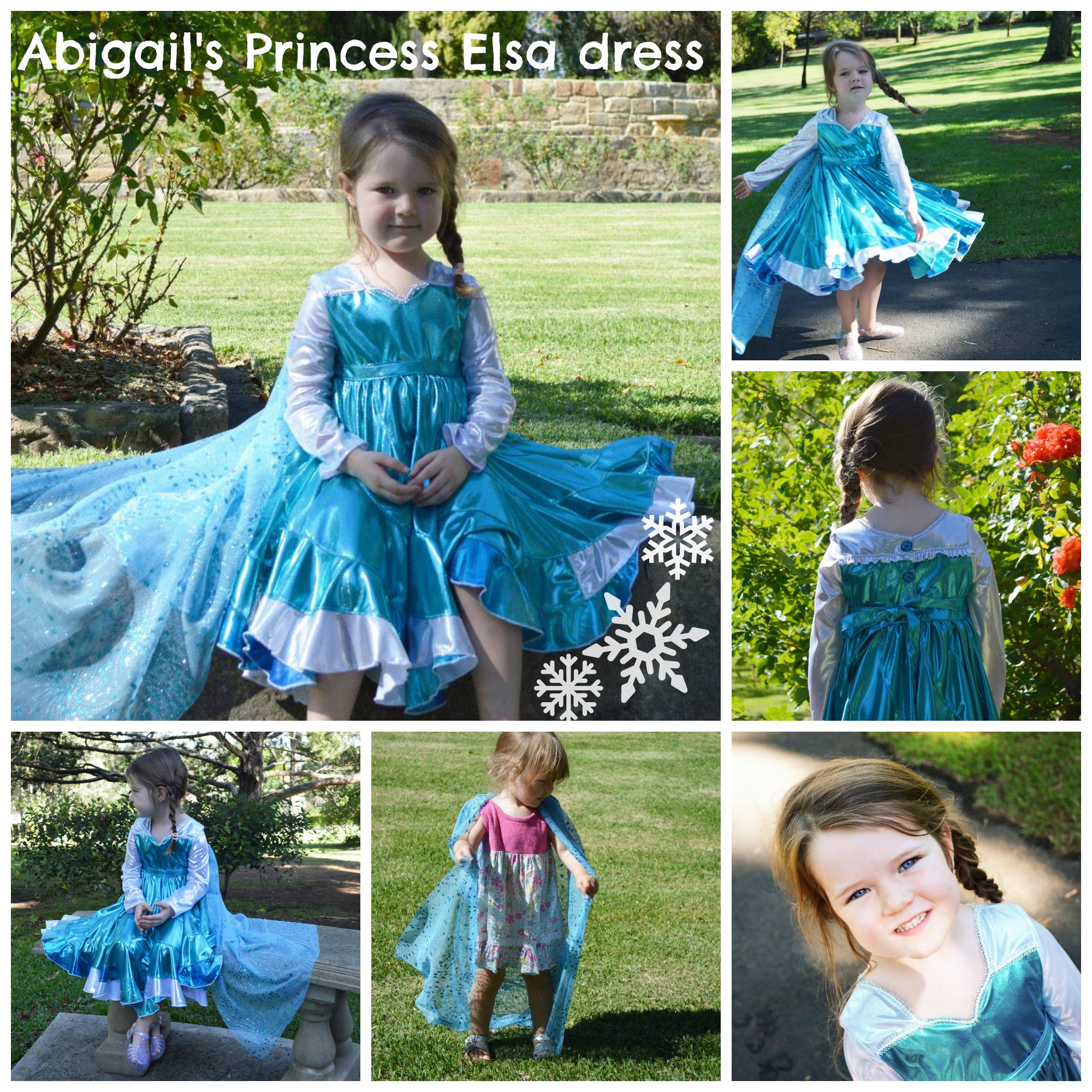 Sew an Elsa Inspired Frozen Snow Princess Dress | The DIY Mommy