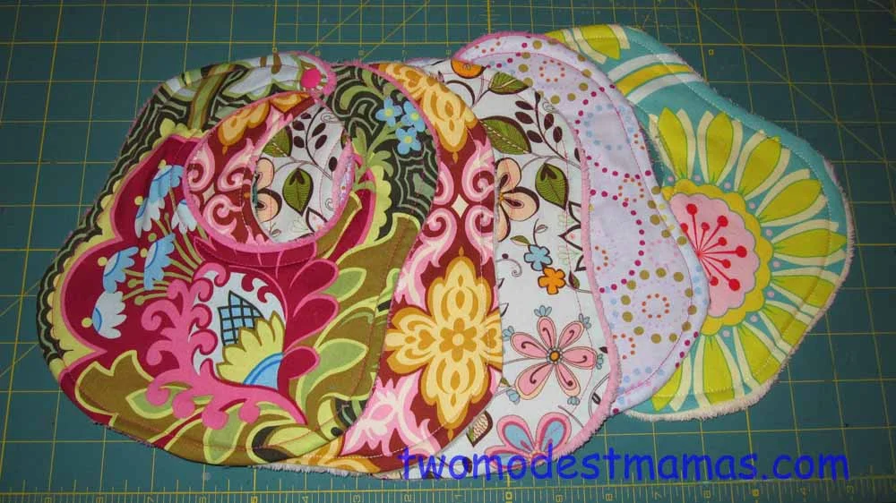 My best selling drooler bibs (I don't sell anymore)