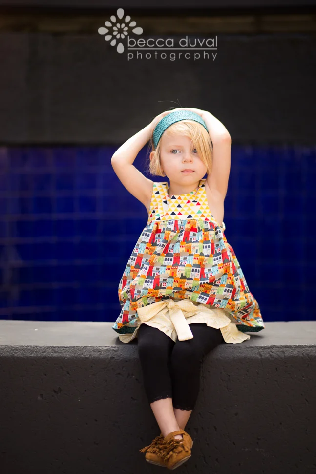 Pattern Review of the Lolita Ruffle Shorts By Felicity Patterns (@PatternBug) | Featuring the Elegance & Elephants Bohemian Baby Doll (@EandElephants), Free Create Kids Couture Retro Headband (@cre8kidscouture), and Joyfolie Sydni Shoes (@jessicahaley)