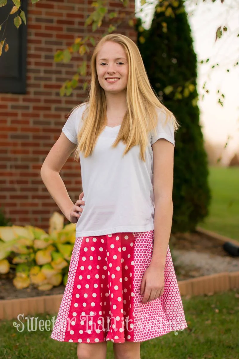 Ladies Skater Skirt by Pattern Emporium
