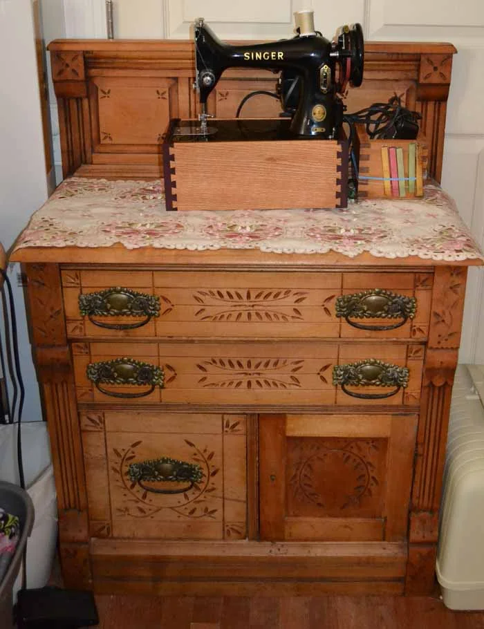 Repurposed dresser