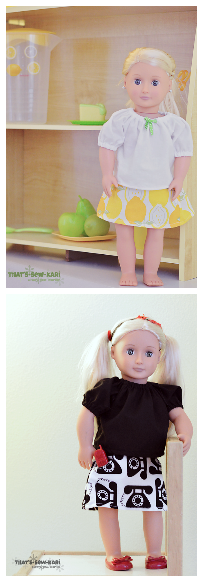 The Potato Chip Skirt by Tie Dy e Diva available in the Girls' Bundle UP Pattern Sale