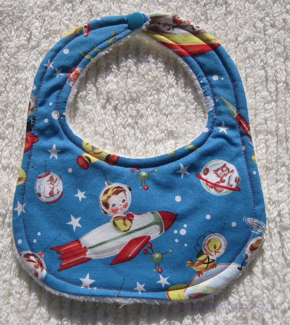 Free Stay Dry Drooler Bib Pattern and Kam Snap Press Giveaway