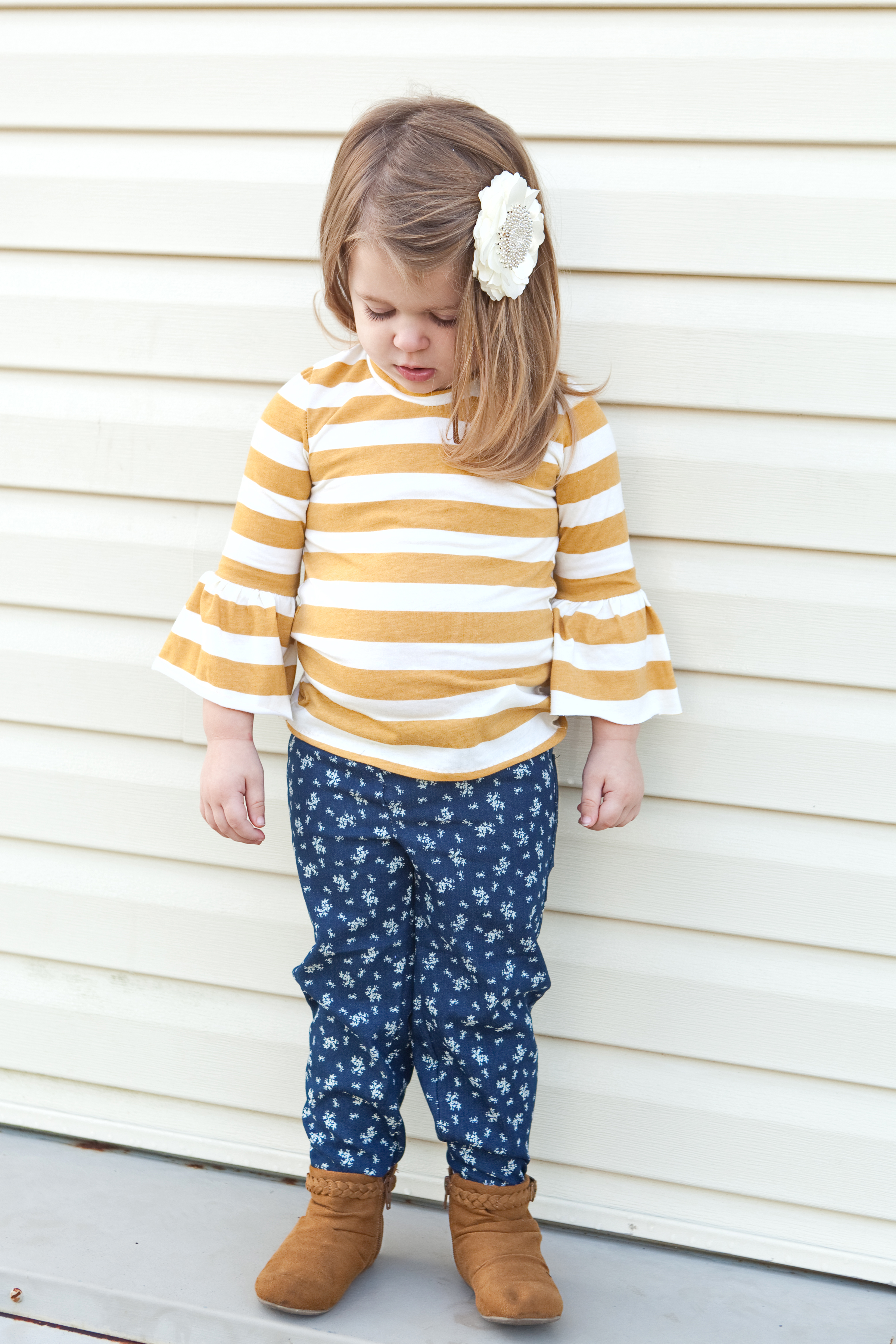 GC Mustard Stripe Knit