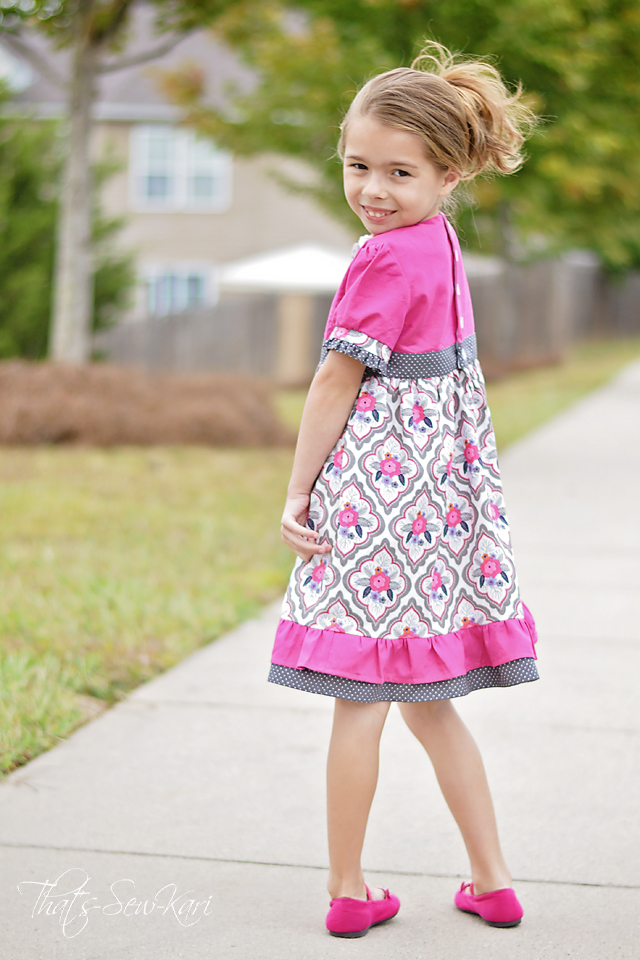 Sweet Lilly Pintuck Dress by Bella Sunshine — Pattern Revolution