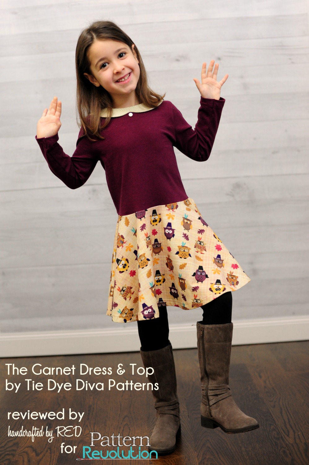 Garnet Top, Skirt Dye Diva — Pattern Revolution