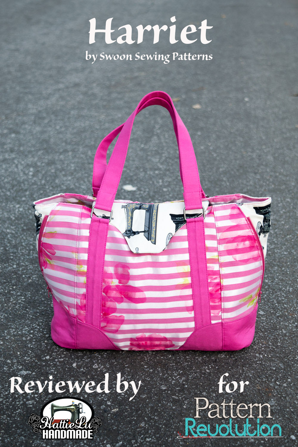 The Harriet Expandable Tote by Swoon Patterns — Pattern Revolution