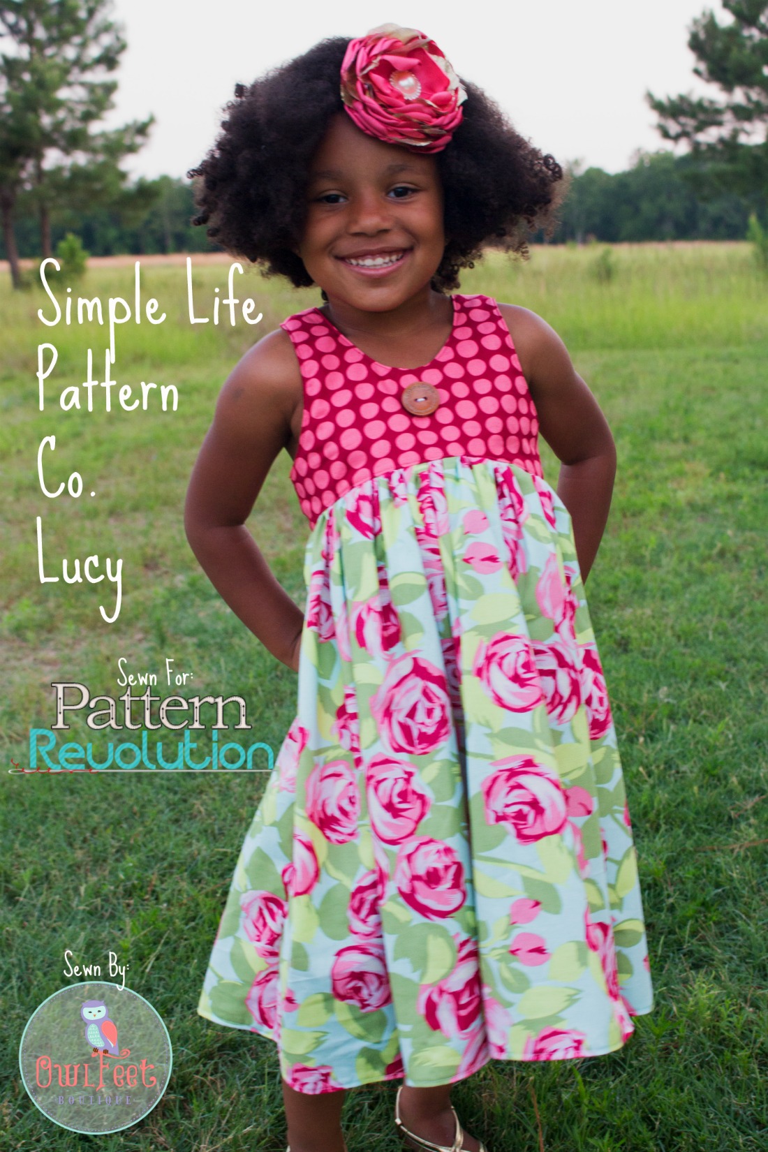 Tulip Kids Dress Sewing Pattern Multi-Size – Semi-formal Patterns – Style  Arc
