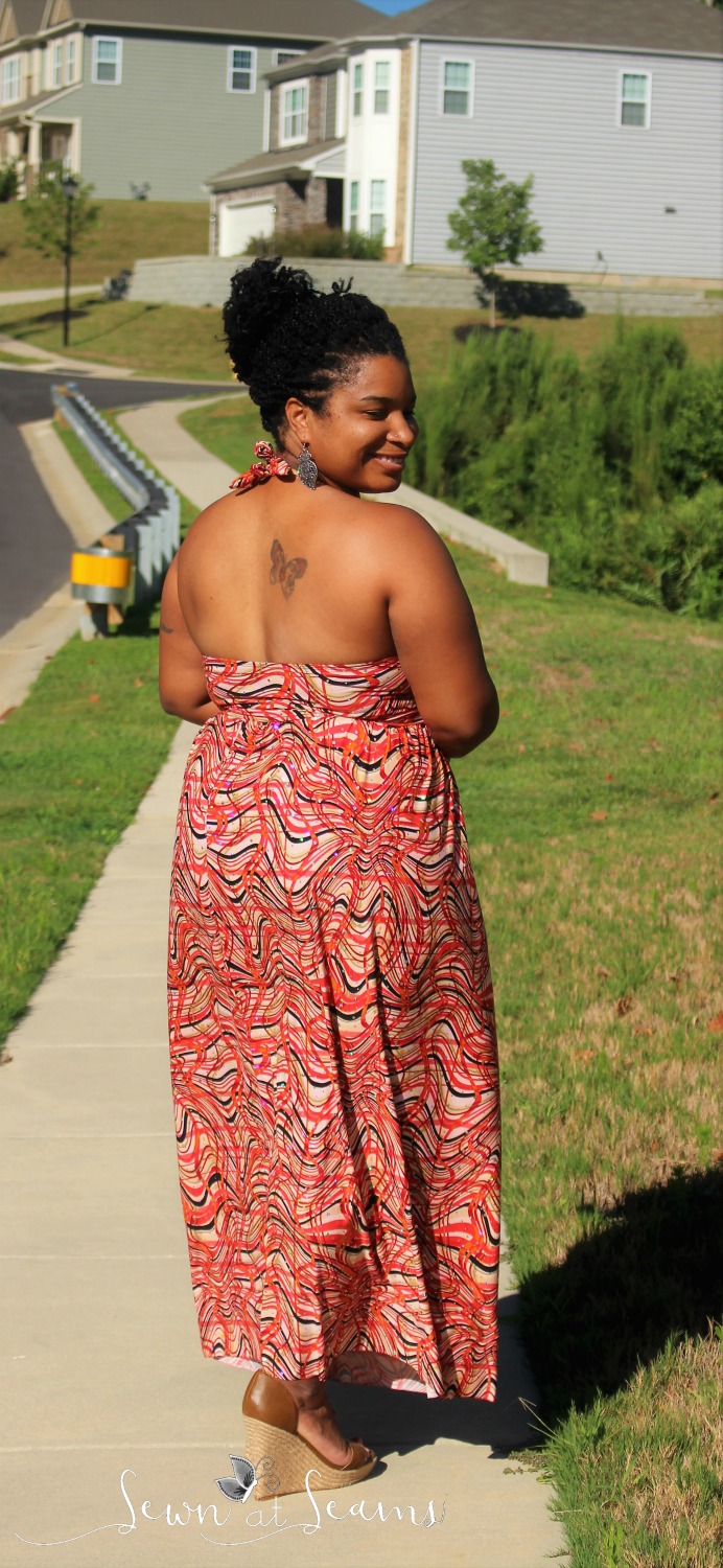 Summer Selfie Sewing: Take the Plunge Maxi by Patterns for Pirates and ...