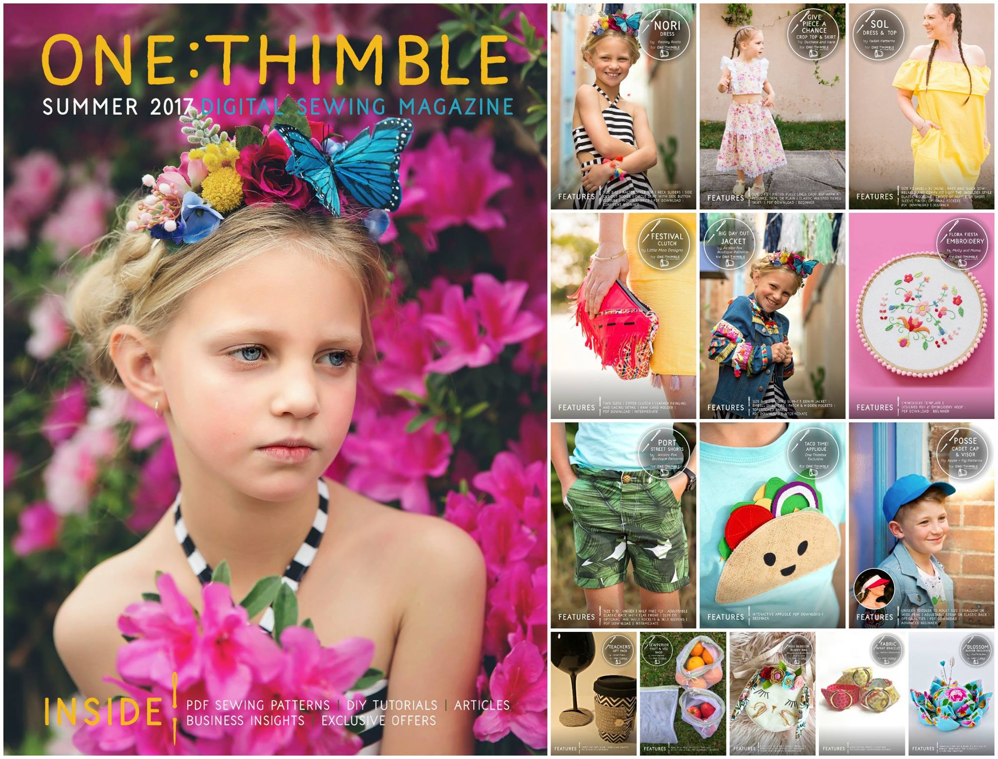 One Thimble Issue 16Preview and Blog Tour — Pattern Revolution