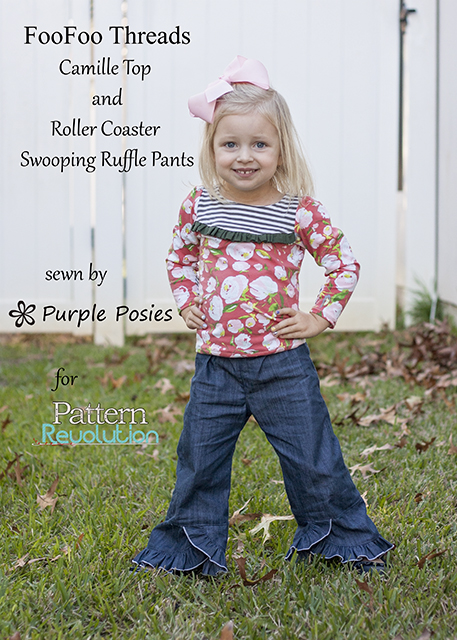 Cotton Bell Ruffle Leggings  Pumpkin Print  Marie Nicole Clothing