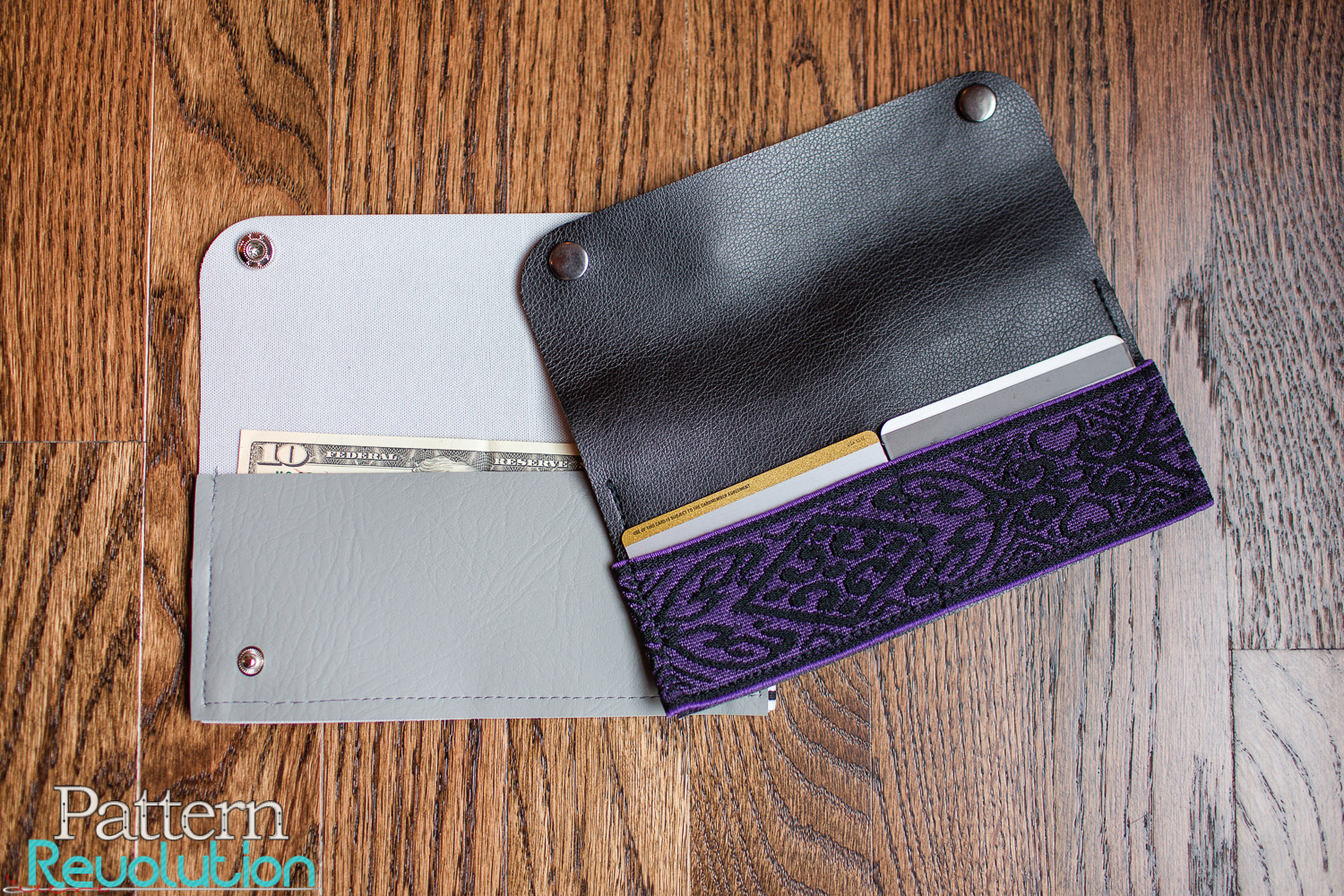 Download Fold Over Wallet Pattern And Tutorial With The Cricut Maker Pattern Revolution