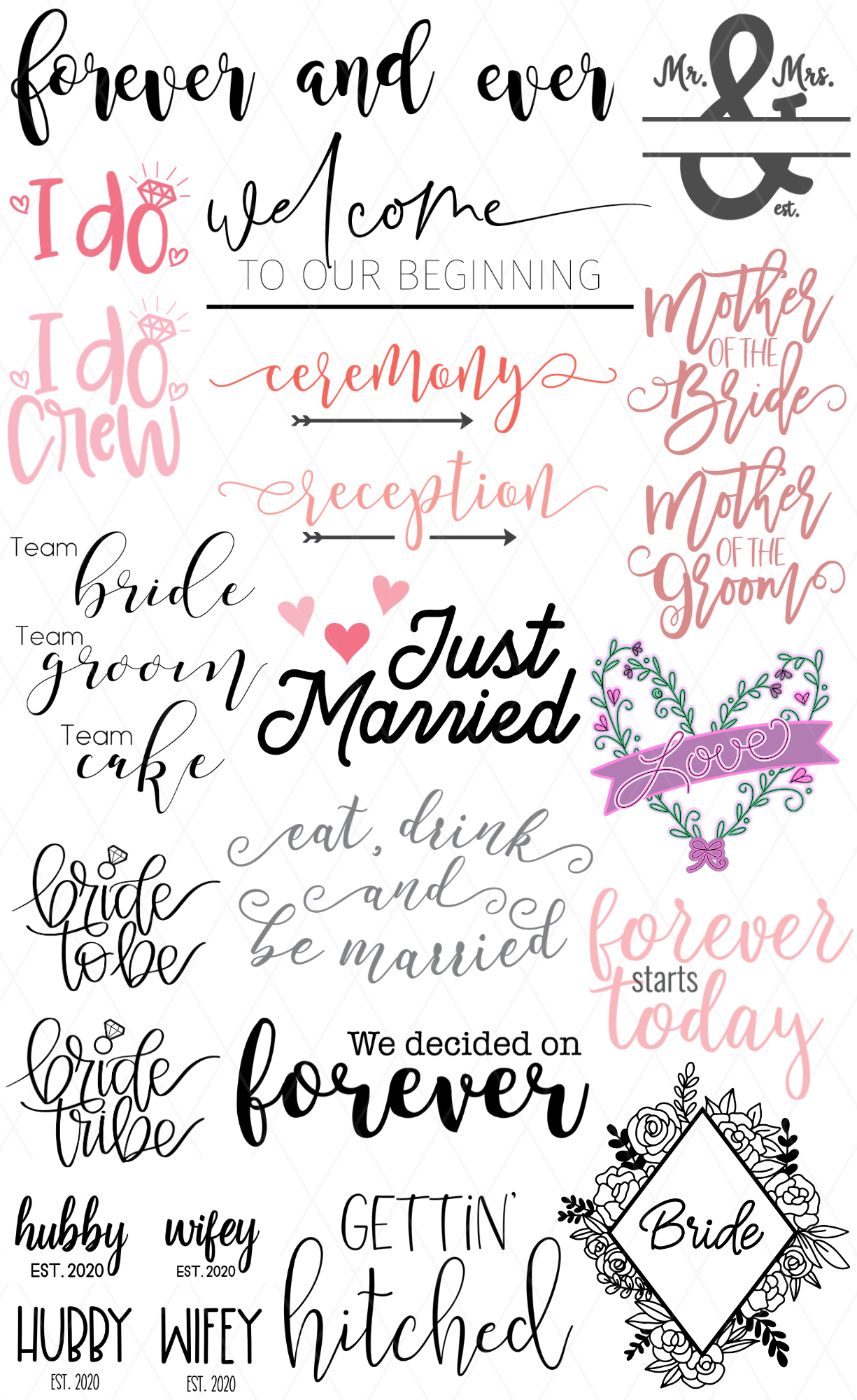 Download Free Wedding Svg File Pattern Revolution