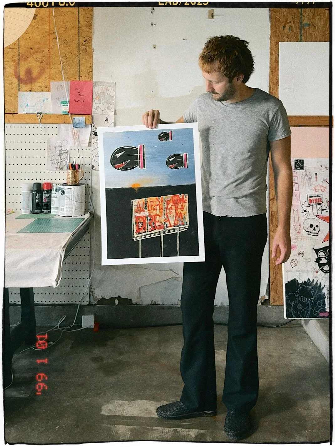 American Dream Painting - Joel Bear