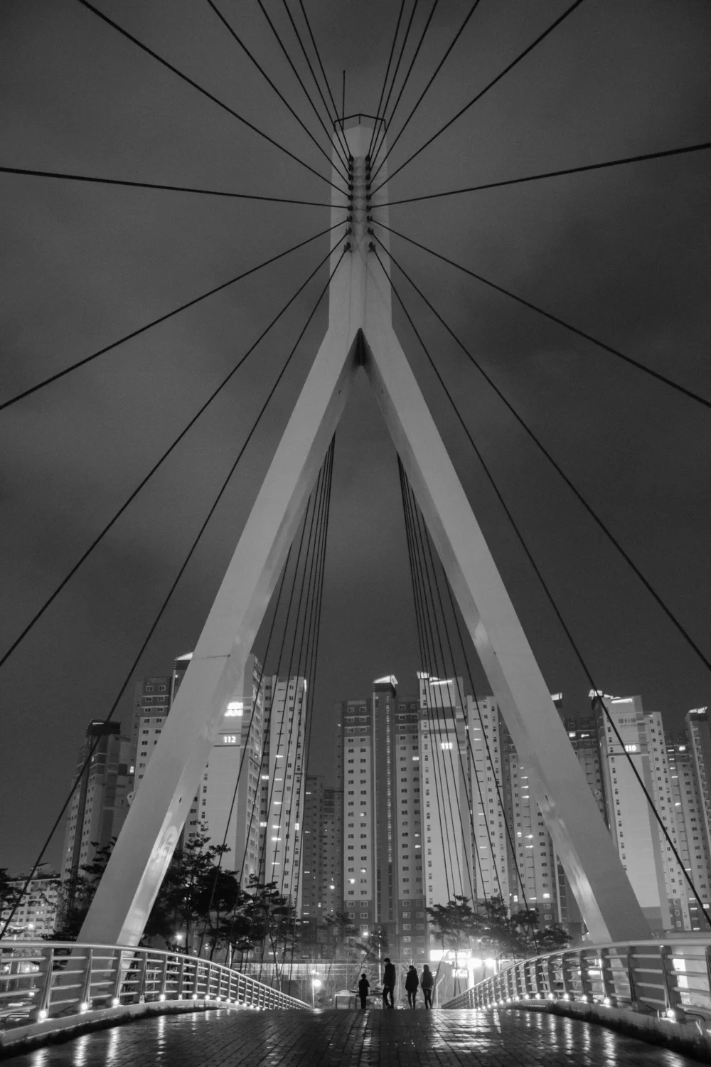 Foot-bridge near my work.