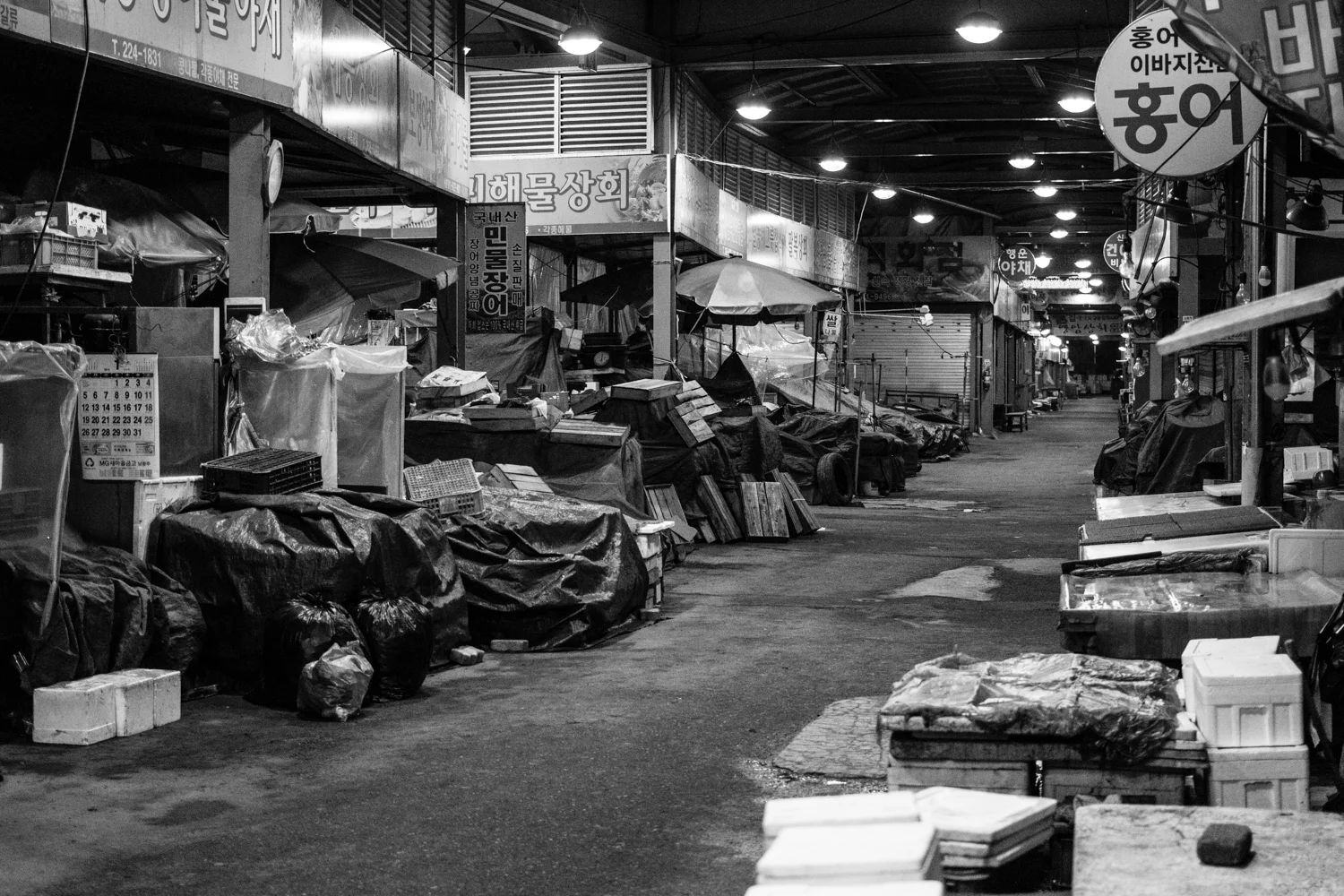 I have never, since I arrived here, seen the markets this empty.