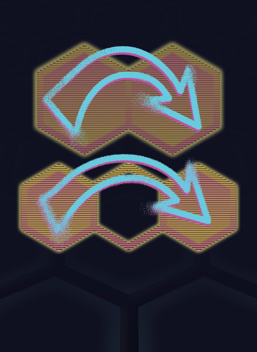  As opposed to the previous image, this card directs the player to move and then jump. 