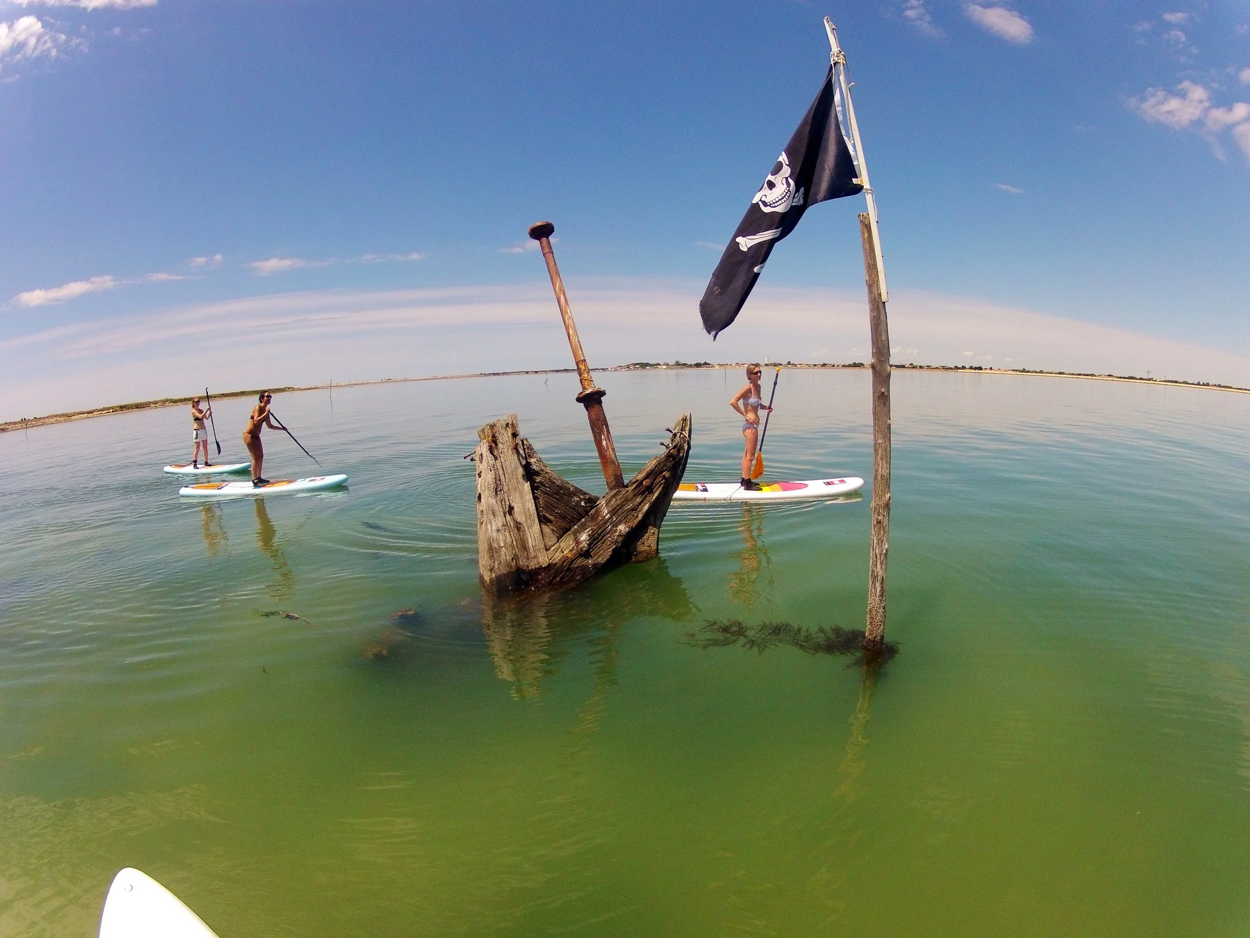 Randonnée en Stand Up Paddle au départ de La Couarde