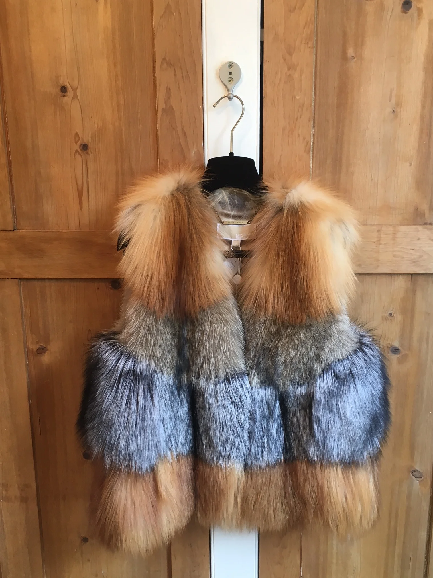MICHAEL KORS FUR VEST 