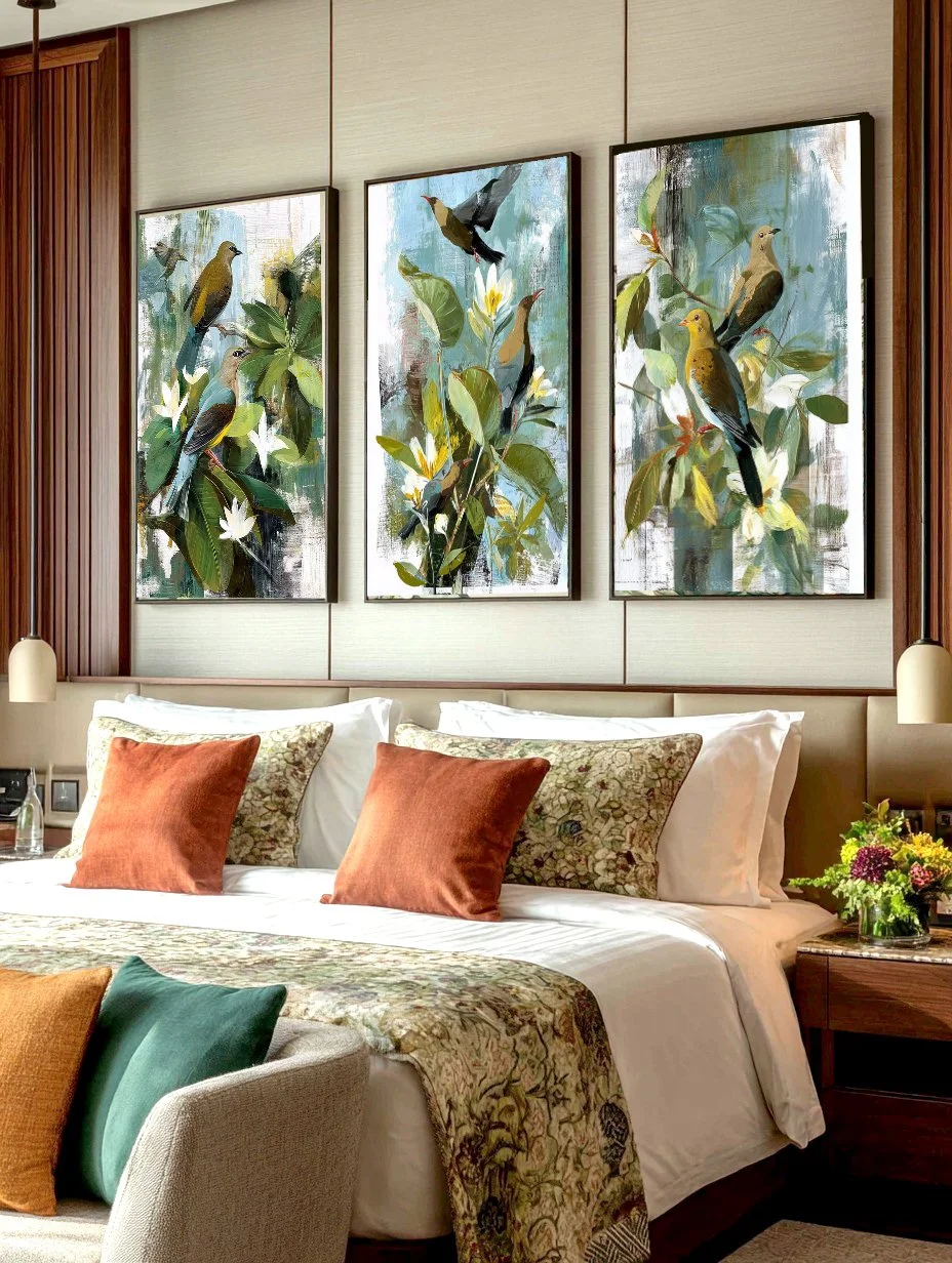 Tropical room 3 artworks.jpg