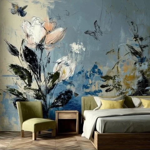 Bedroom with full wall vinyl 1.jpeg