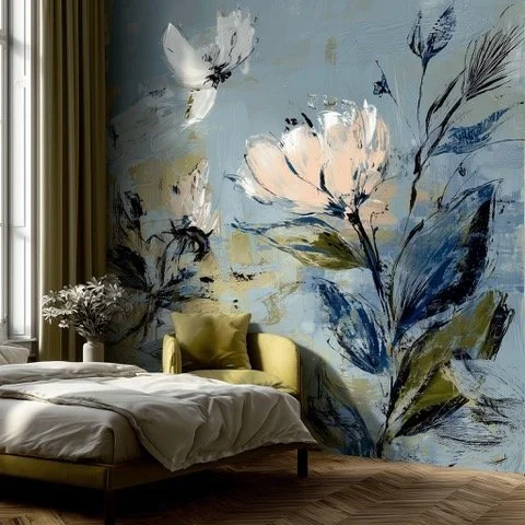 Bedroom with full wall vinyl 2.jpeg