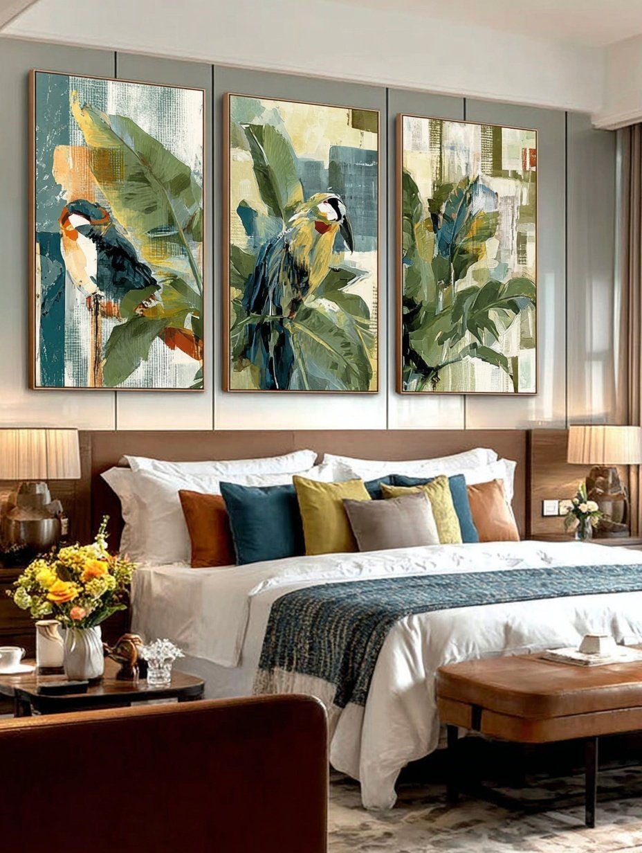 Tropical room 3 artworks 2.jpg