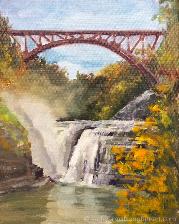 "Letchworth Park – Upper Falls"