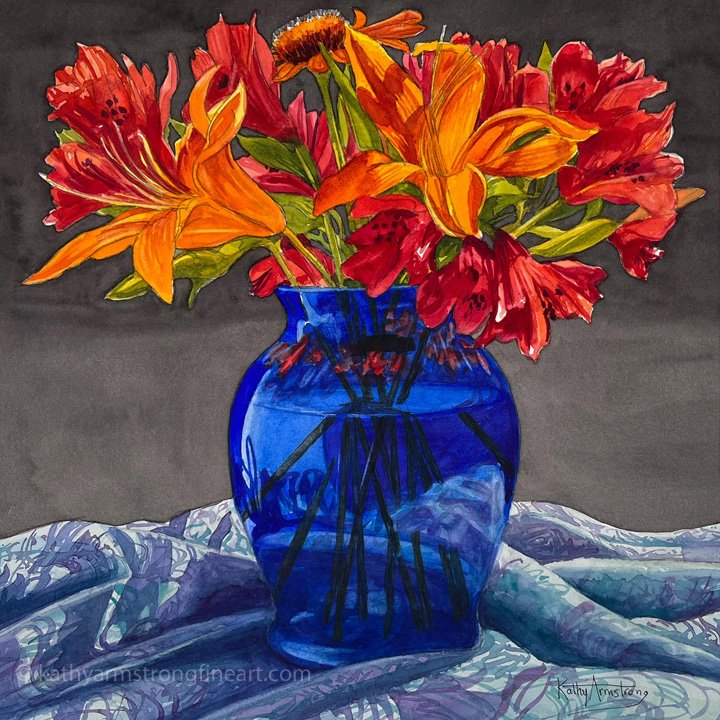 "The Blue Vase"